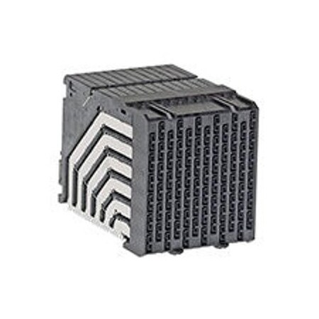 Molex Board Connector, 144 Contact(S), 12 Row(S), Female, Right Angle, 0.094 Inch Pitch, Press Fit 1715001022